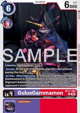 GulusGammamon (BT21-069) - Digimon Generation (Alternative Art) [AD-01-BT21-069]