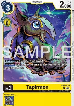 Tapirmon (EX8-030) - Digimon Generation (Alternative Art) [AD-01-EX8-030]
