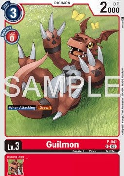 Guilmon (P-041) - Digimon Generation (Alternative Art) [AD-01-P-041]
