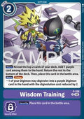 Wisdom Training (P-108) - Digimon Generation (Alternative Art) [AD-01-P-108]