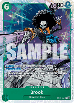 Brook (OP15-032) (V.1) - Adventure on Kami’s Island (Super Rare) [OP15-032]