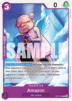 Amazon (OP15-059) - Adventure on Kami’s Island (Common) [OP15-059]