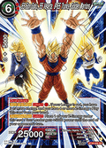 SS Son Goku, SS Vegeta, & SS Trunks, Golden Warriors - Three Glorious Fighters (Super Rare) [BT30-006]