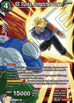 SS Trunks, Unmatched Power - Three Glorious Fighters (Super Rare) [BT30-010]