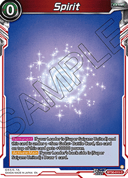Spirit (V.1 - Common) - Three Glorious Fighters (Common) [BT30-015]