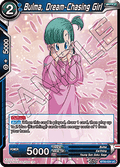 Bulma, Dream-Chasing Girl - Three Glorious Fighters (Uncommon) [BT30-024]