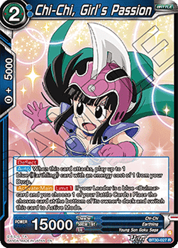 Chi-Chi, Girl's Passion (V.2 - Rare) - Three Glorious Fighters (Rare) [BT30-027]