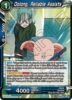 Oolong, Reliable Assists - Three Glorious Fighters (Rare) [BT30-028]