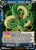 Shenron, Stolen Wish (V.1 - Common) - Three Glorious Fighters (Common) [BT30-038]