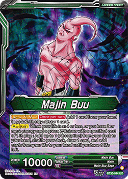 Majin Buu // Majin Buu, Ultimate Majin (V.1 - Uncommon) - Three Glorious Fighters (Uncommon) [BT30-044]