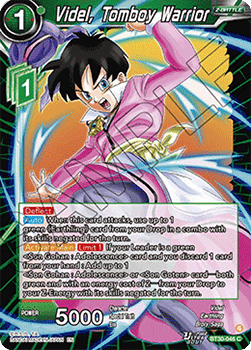 Videl, Tomboy Warrior - Three Glorious Fighters (Common) [BT30-046]