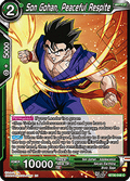 Son Gohan, Peaceful Respite - Three Glorious Fighters (Common) [BT30-048]