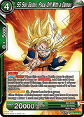 SS Son Goten, Face-Off With a Demon - Three Glorious Fighters (Uncommon) [BT30-049]