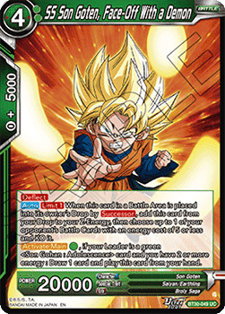 SS Son Goten, Face-Off With a Demon - Three Glorious Fighters (Uncommon) [BT30-049]
