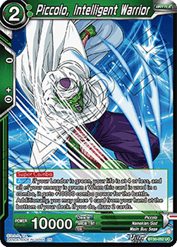 Piccolo, Intelligent Warrior - Three Glorious Fighters (Uncommon) [BT30-052]