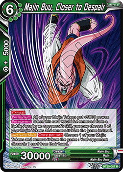 Majin Buu, Closer to Despair - Three Glorious Fighters (Rare) [BT30-057]