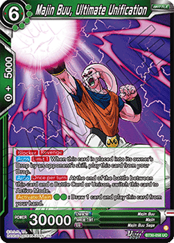 Majin Buu, Ultimate Unification (V.1 - Uncommon) - Three Glorious Fighters (Uncommon) [BT30-058]