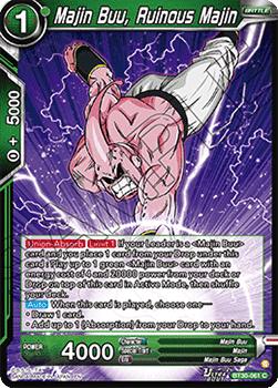 Majin Buu, Ruinous Majin - Three Glorious Fighters (Common) [BT30-061]