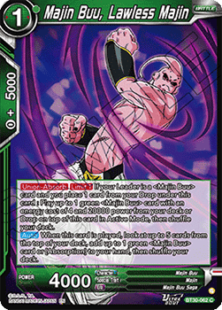 Majin Buu, Lawless Majin - Three Glorious Fighters (Common) [BT30-062]