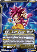 SS4 Son Goku (Mini) // SS4 Son Goku, Apex Evolution (V.1 - Uncommon) - Three Glorious Fighters (Uncommon) [BT30-067]