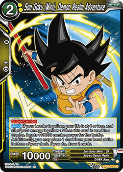 Son Goku (Mini), Demon Realm Adventure - Three Glorious Fighters (Uncommon) [BT30-072]