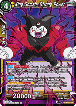 King Gomah, Strong Power - Three Glorious Fighters (Super Rare) [BT30-079]