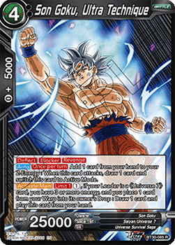 Son Goku, Ultra Technique (V.1 - Rare) - Three Glorious Fighters (Rare) [BT30-085]