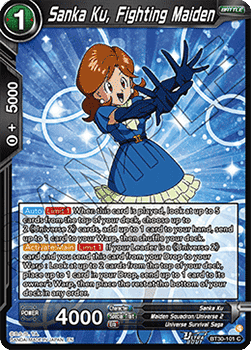 Sanka Ku, Fighting Maiden - Three Glorious Fighters (Common) [BT30-101]