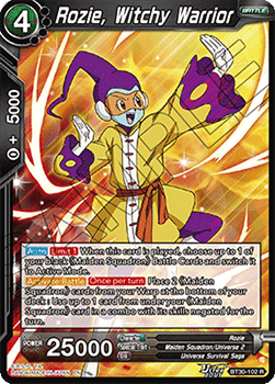 Rozie, Witchy Warrior - Three Glorious Fighters (Rare) [BT30-102]