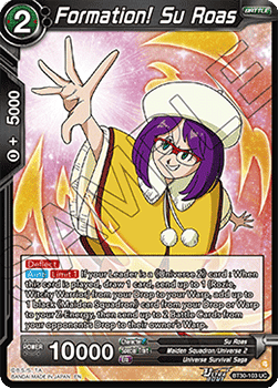 Formation! Su Roas - Three Glorious Fighters (Uncommon) [BT30-103]