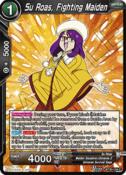 Su Roas, Fighting Maiden - Three Glorious Fighters (Common) [BT30-104]