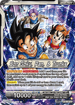 Son Goku, Pan, & Trunks // Son Goku, Pan, & Trunks, Exciting Adventures (V.1 - Uncommon) - Three Glorious Fighters (Uncommon) [BT30-108]