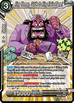 King Yemma, Guide to King Kai's Planet - Three Glorious Fighters (Common) [BT30-115]