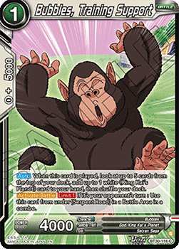 Bubbles, Training Support - Three Glorious Fighters (Common) [BT30-116]