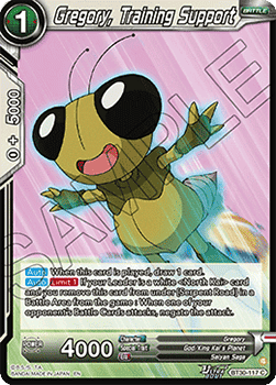 Gregory, Training Support - Three Glorious Fighters (Common) [BT30-117]