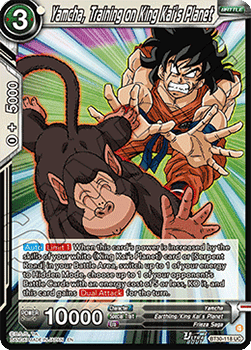 Yamcha, Training on King Kai's Planet - Three Glorious Fighters (Uncommon) [BT30-118]