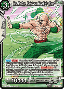 Tien Shinhan, Training on King Kai's Planet - Three Glorious Fighters (Uncommon) [BT30-119]