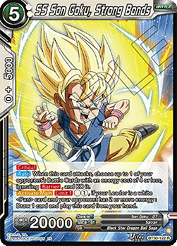 SS Son Goku, Strong Bonds - Three Glorious Fighters (Rare) [BT30-122]