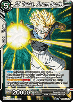 SS Trunks, Strong Bonds - Three Glorious Fighters (Rare) [BT30-128]