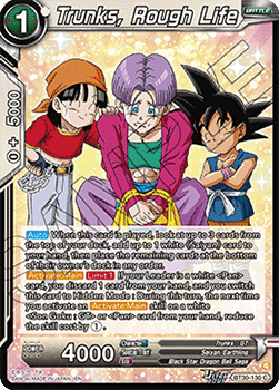Trunks, Rough Life - Three Glorious Fighters (Common) [BT30-130]