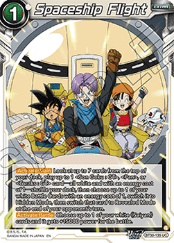 Spaceship Flight - Three Glorious Fighters (Uncommon) [BT30-135]