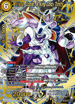 Frieza, Cooler, & King Cold, Trinity - Three Glorious Fighters (Feature Rare) [BT30-147]