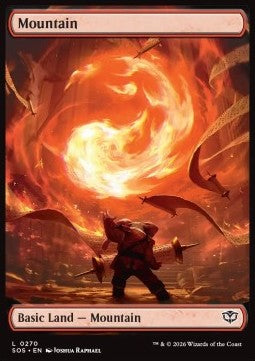 Mountain (V.1) - Secrets of Strixhaven (Land) [SOS-270]