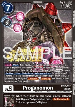 Proganomon (EX10-032) - Judge Promos (Alternative Art) [JP-EX10-032]
