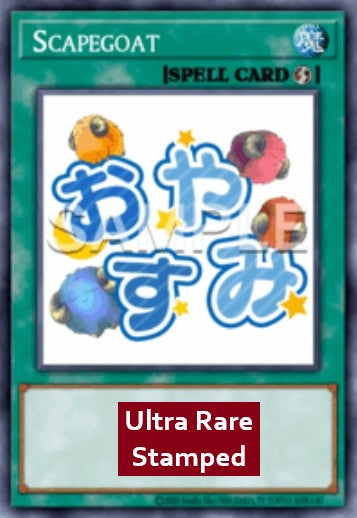 Scapegoat (V.1 - Ultra Rare) - Rarity Collection 5 (Ultra Rare) [RA05-111]