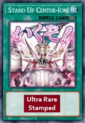 Stand Up Centur-Ion! (V.1 - Ultra Rare) - Rarity Collection 5 (Ultra Rare) [RA05-122]