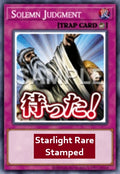 Solemn Judgment (V.2 - Starlight Rare) - Rarity Collection 5 (Starlight Rare) [RA05-124]