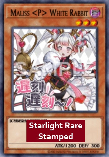 Maliss P White Rabbit (V.2 - Starlight Rare) - Rarity Collection 5 (Starlight Rare) [RA05-136]