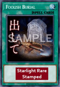 Foolish Burial (V.2 - Starlight Rare) - Rarity Collection 5 (Starlight Rare) [RA05-138]