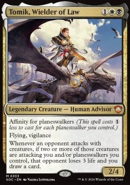 Tomik, Wielder of Law
